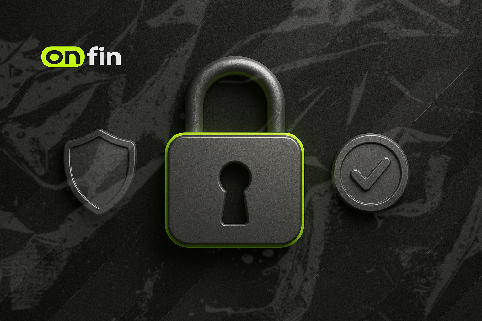 AML padlock security explainer, branded