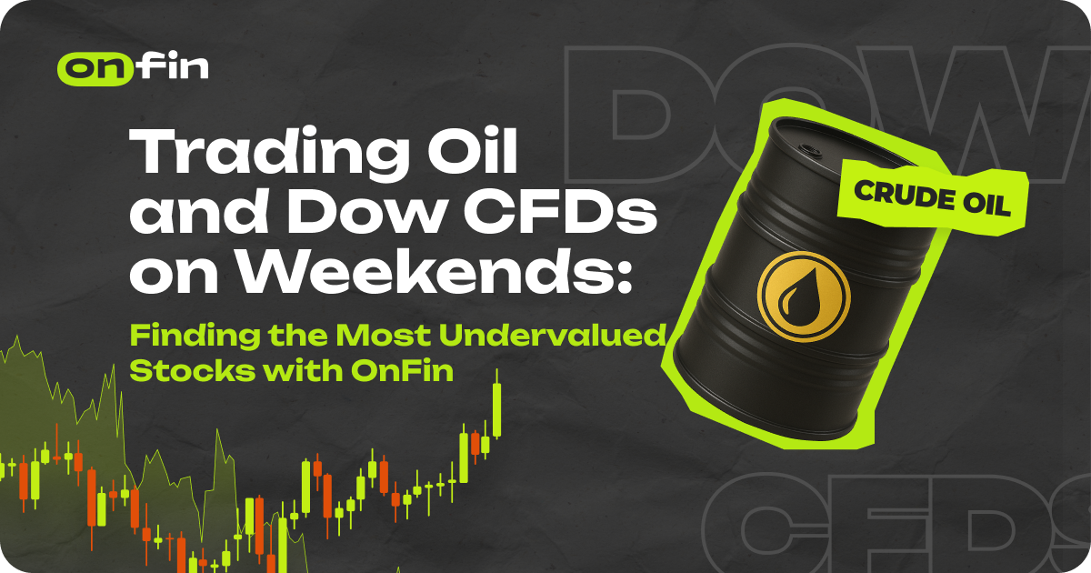 Oil/Dow CFD weekend trading explainer