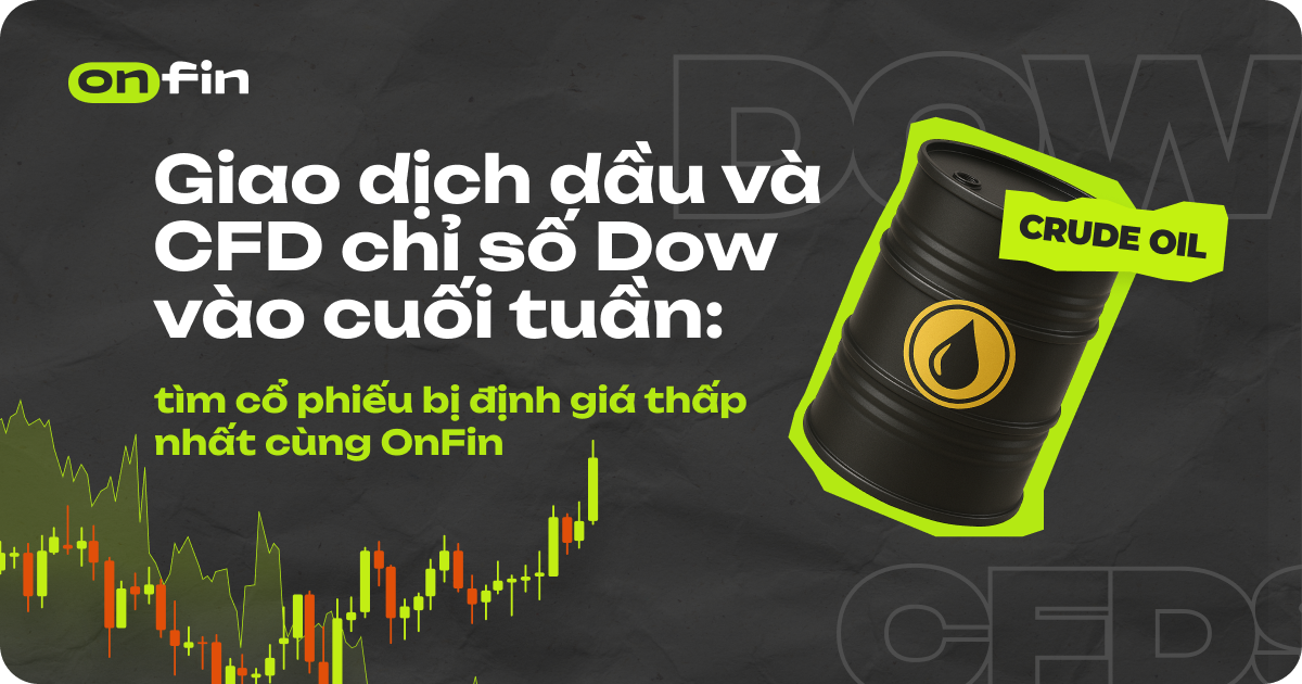 Oil/Dow CFD weekend trading explainer