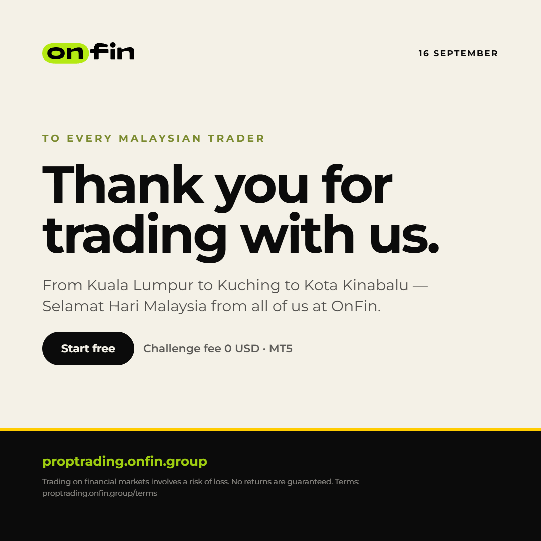 Malaysia Day — Thank-you to Malaysian traders