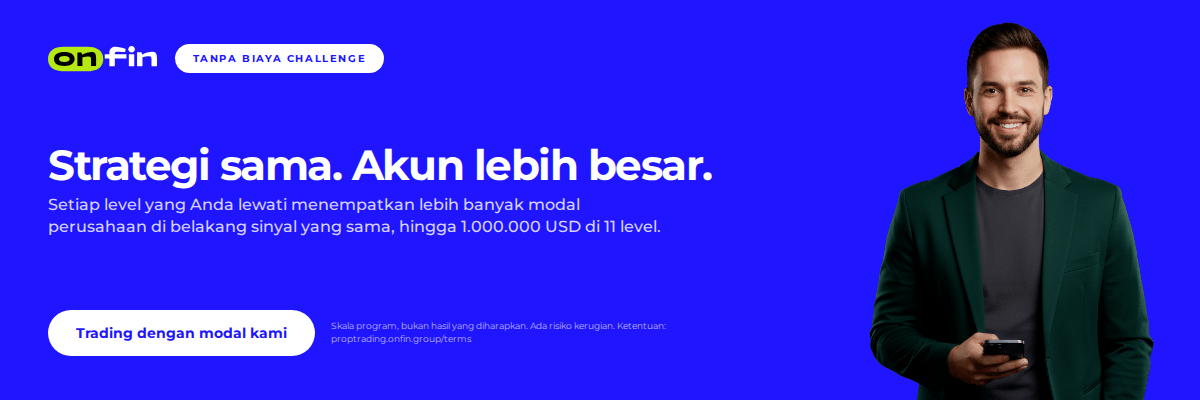 Prop trading MT5 — Blue portrait — 1200×400 (ID)