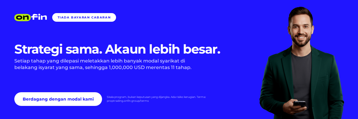 Prop trading MT5 — Blue portrait — 1200×400 (MS)