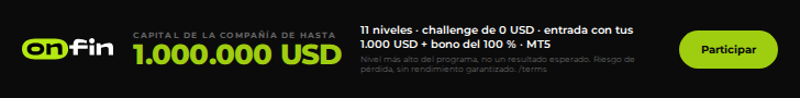 Prop trading MT5 — Capital, one number — 728×90 (ES)