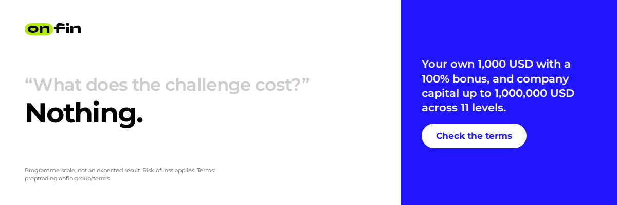 Prop trading MT5 — Question, blue — 1200×400 (EN)
