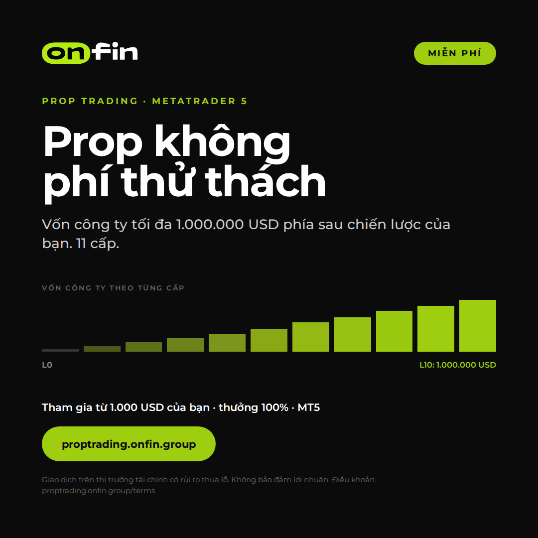 Prop trading MT5 — 1080×1080 (VI)